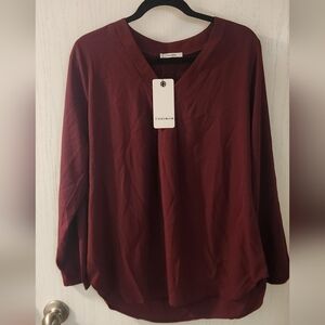 Maroon Women's Blouse
